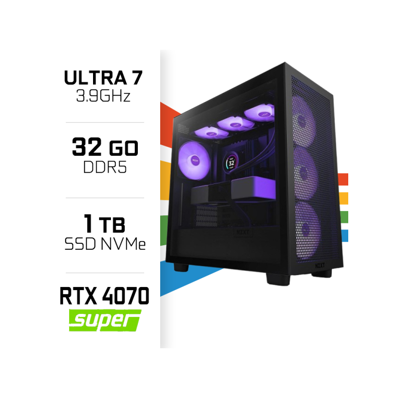 PC Gamer UltraPC Ultra 7 265K/1TB SSD/32GB/RTX4070 SUPER