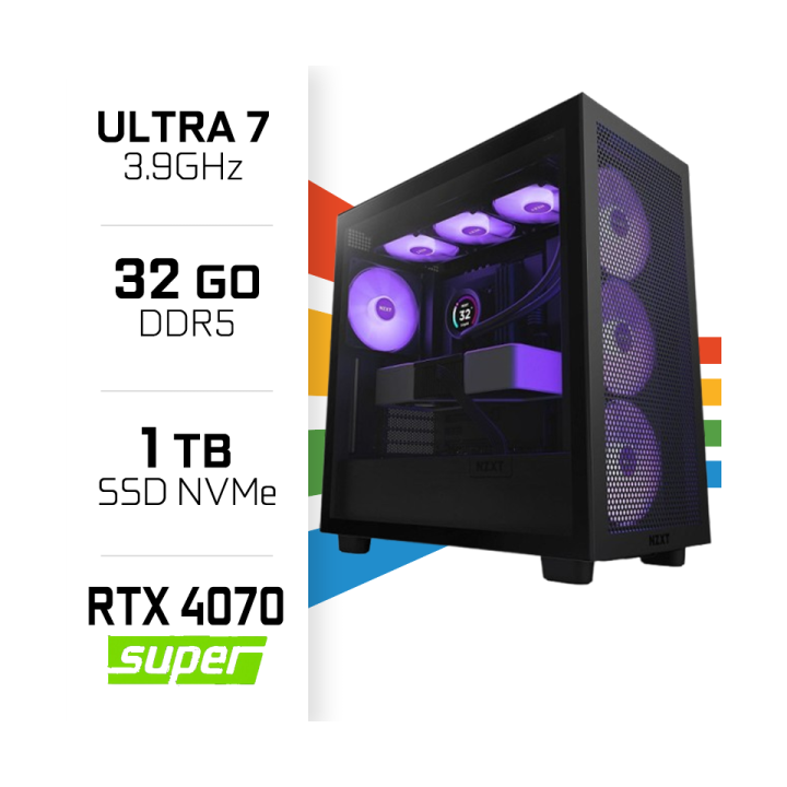 PC Gamer UltraPC Ultra 7 265K/1TB SSD/32GB/RTX4070 SUPER PC Gamer S...