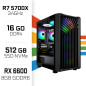 PC Gamer UltraPC Ryzen 7 5700X/512GB SSD/16GB/RX6600