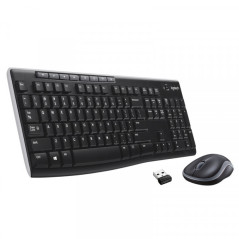 Logitech Desktop MK270 Sans-fil (Qwerty) Kits claviers/souris Logit...