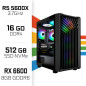 PC Gamer UltraPC Ryzen 5 5600X/16GB/512GB SSD/RX6600 8GB