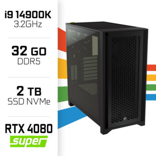PC Gamer UltraPC Core i9 14900K/2TB SSD/32GB DDR5/RTX4080SUPER PC G...