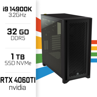 PC Gamer UltraPC Core i9 14900K/1TB SSD/32GB DDR5/RTX4060Ti PC Game...