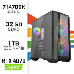 PC Gamer UltraPC Core i7 14700K/1TB SSD/32GB DDR5/RTX4070 SUPER