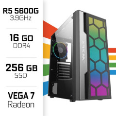 PC Gamer UltraPC Ryzen 5 5600G/256GB SSD/16GB/Radeon Vega7 AMD Ryze...