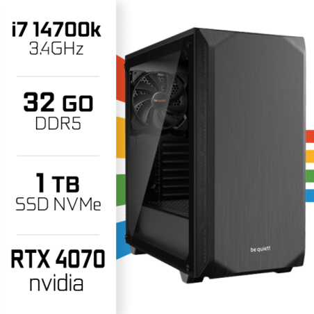 PC Gamer UltraPC Core i7 14700K/1TB SSD/32GB DDR5/RTX4070