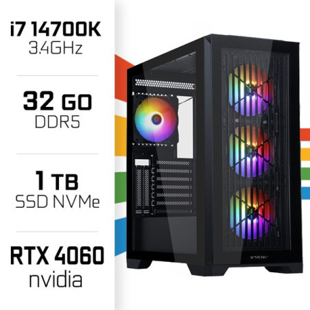 PC Gamer UltraPC Core i7 14700K/1TB SSD/32GB DDR5/RTX4060 PC Gamer ...