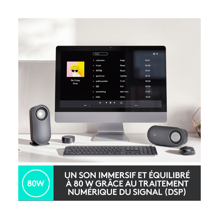 Logitech Z407 Bluetooth 5.0 Enceinte PC Logitech Maroc