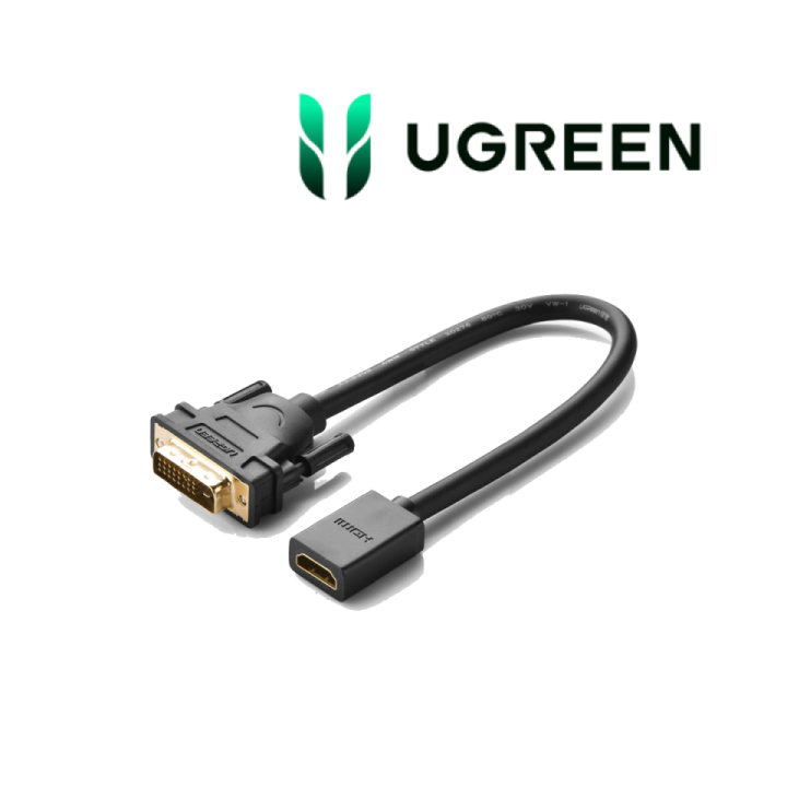 Ugreen Adaptateur DVI Male To HDMI Female Connectique 20118