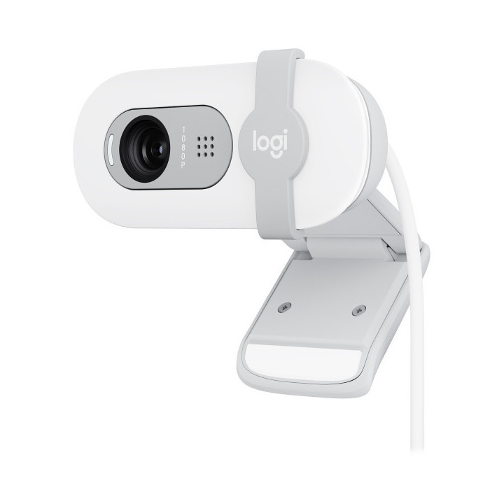 Logitech BRIO 100 (Blanc) Webcams Logitech Maroc