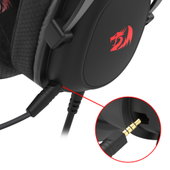 Redragon H510 Lite Wired Gaming Headset Casques Redragon Maroc