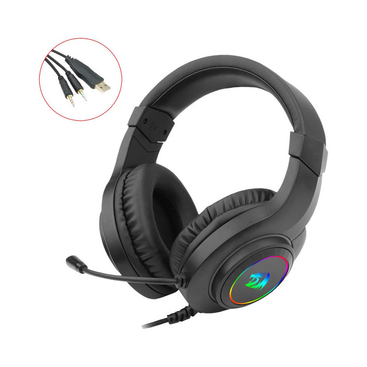 Redragon H260 Hylas Wired Gaming Headset Casques Redragon Maroc