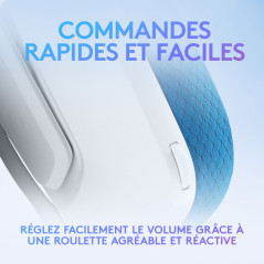 Logitech G G335 (Blanc) Casques Logitech Maroc