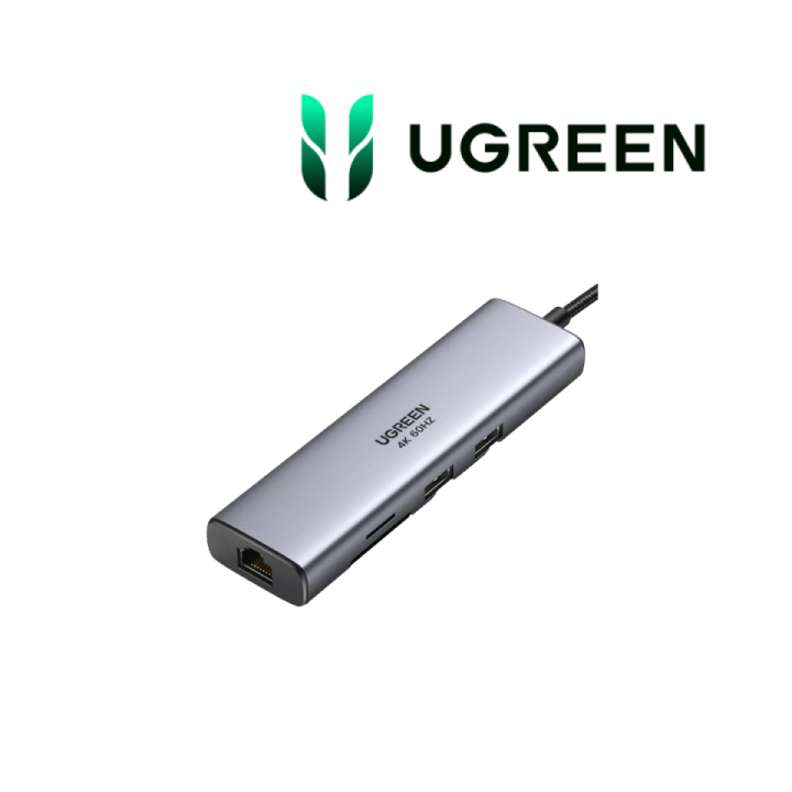 Ugreen Station d accueil USB-C 7 en 1 HDMI 4K Connectique 90568