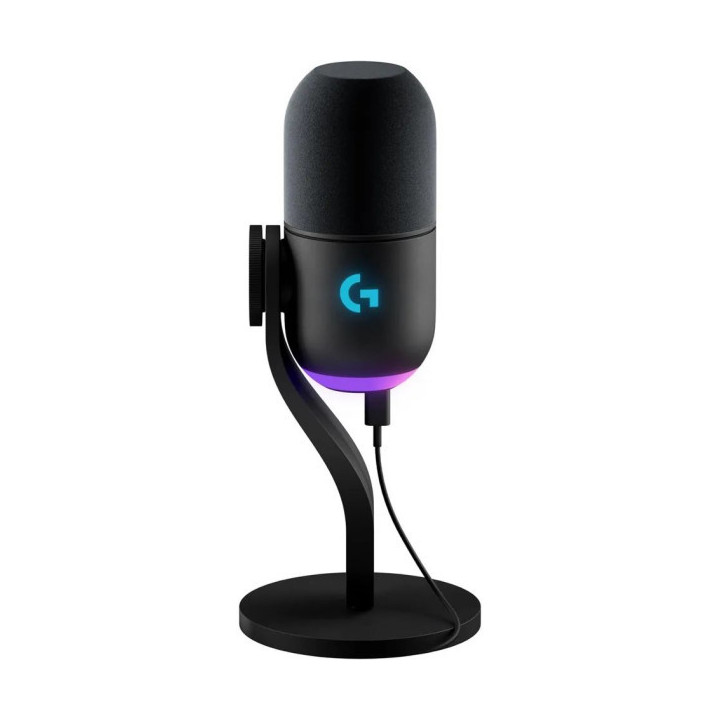Logitech Yeti GX Dynamic RGB Gaming Noir Microphones Logitech Maroc