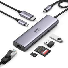Ugreen Station d'accueil 7-en-1 USB-C Connectique 45155