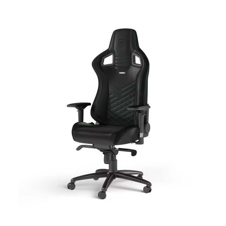 Noblechairs EPIC Black/Green Chaise gamer Noblechairs Maroc