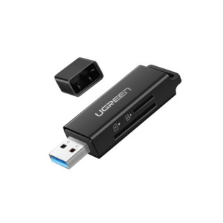Ugreen Lecteur carte mémoire SD/TF USB 3.0 (2en1) Noir (40752) Clés...