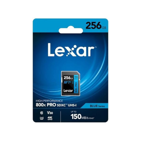 Lexar Pro 256GB SDXC Disques durs externes Lexar Maroc
