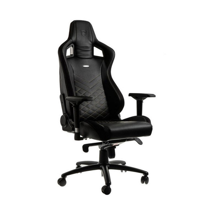Noblechairs EPIC Black/Gold Chaise gamer Noblechairs Maroc
