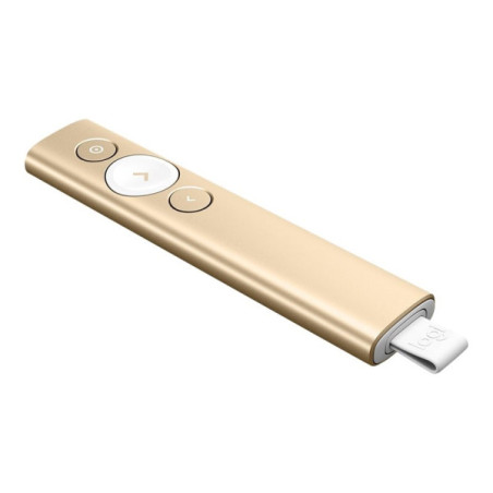 Logitech Spotlight Presentation Remote Gold