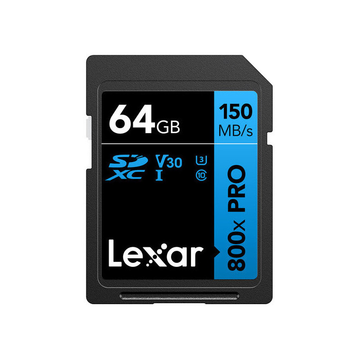 Lexar Pro Blue Series 64GB SDXC Disques durs externes Lexar Maroc