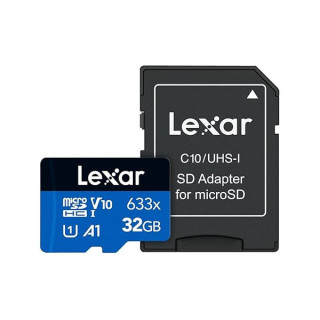 Lexar Micro SDHC 32GB Blue Series Disques durs externes Lexar Maroc