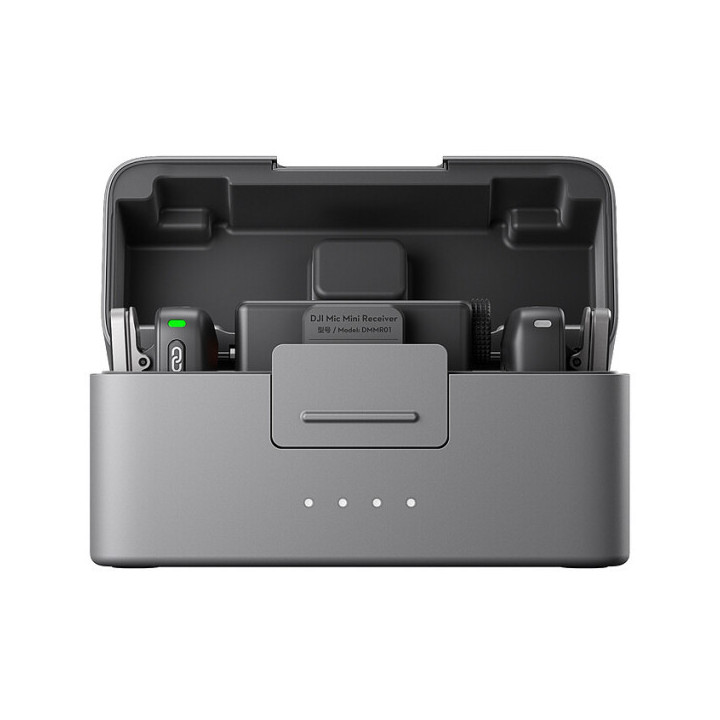 DJI Mic Mini (2 TX + 1 RX ) + BOITIER DE RECHARGE Webcams DJI Maroc