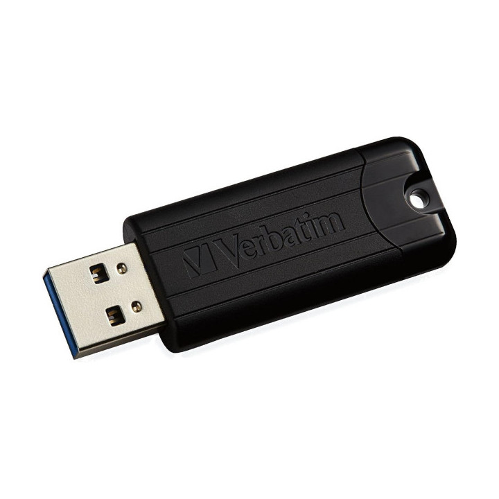 Verbatim Clé USB PinStripe 3.0 de 128 Go Noire Stockage externe VER...