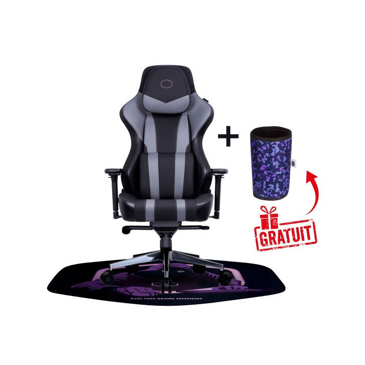 Cooler Master Caliber X2 Gray Chaise gamer Cooler Master Maroc