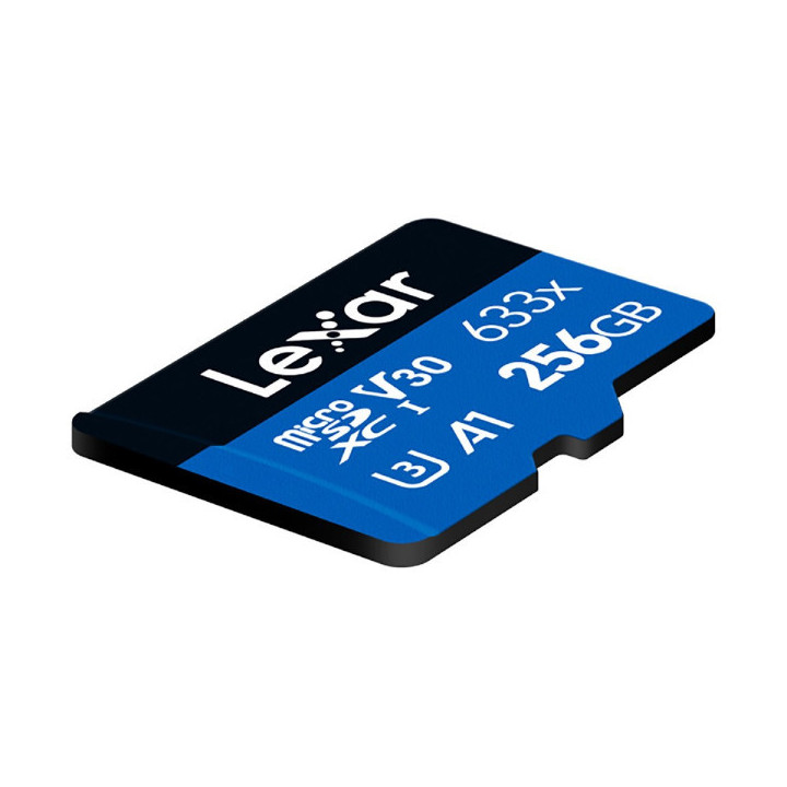 Lexar Haute Performance 256 Go 633x microSDXC UHS-I Disques durs ex...