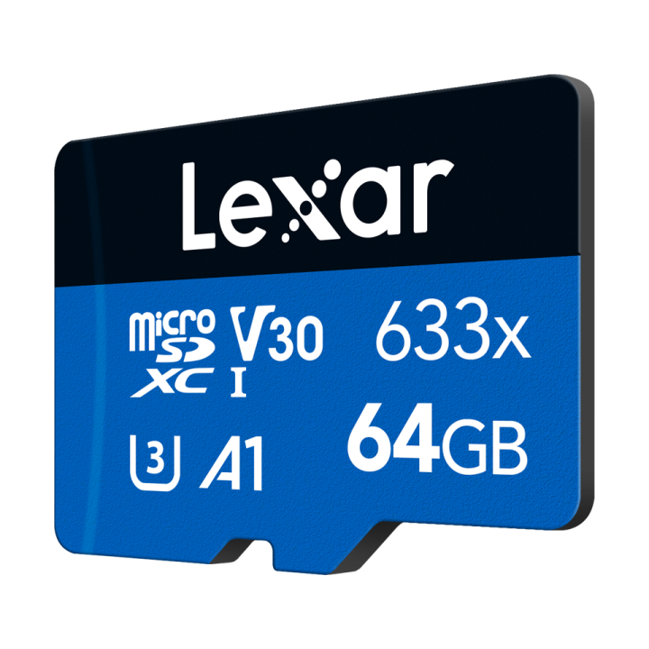 Lexar Haute Performance 64 Go 633x microSDXC UHS-I Disques durs ext...