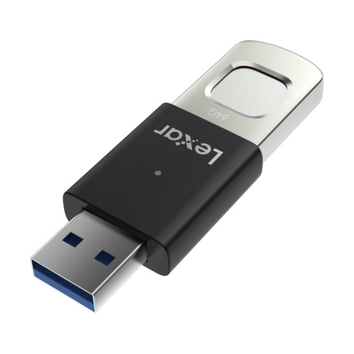 Lexar JumpDrive Fingerprint F35 Pro 3.0 64GB Clé USB Stockage exter...
