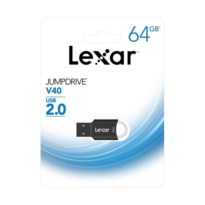 Lexar JumpDrive V40 2.0 64GB Clé USB Stockage externe Lexar Maroc