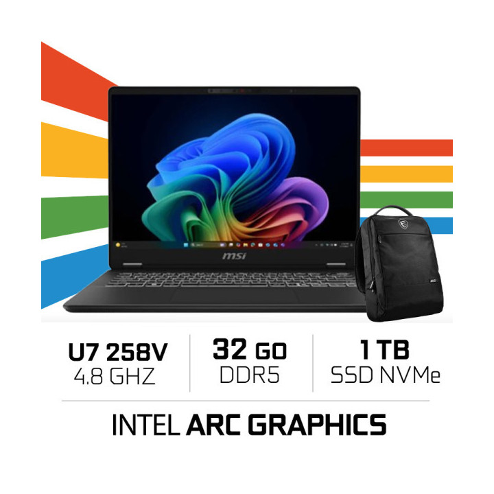 MSI Prestige 14 AI+ Evo C2VMG-037MA Intel Ultra 7 258V/32GB DDR5/1T...