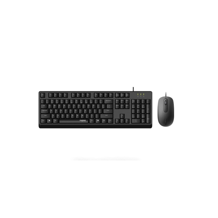 Rapoo Ensemble filaire Souris + Clavier Rapoo X130PRO (AZERTY Franç...