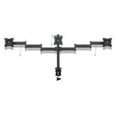 Tooq DB1327TN-B 13"-27" Bras & Pied TooQ Maroc
