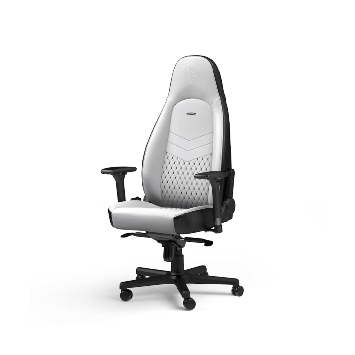 Noblechairs ICON White/Black Chaise gamer Noblechairs Maroc