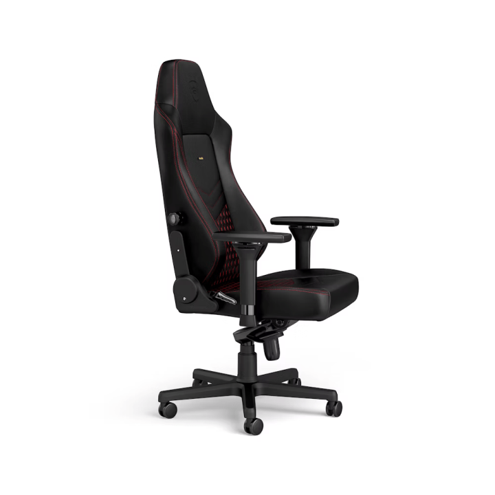 Noblechairs HERO Real Leather Black/Red Chaise gamer Noblechairs Maroc