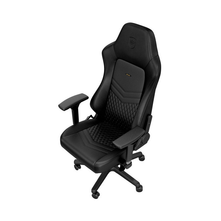 Noblechairs HERO Real Leather Black Chaise gamer Noblechairs Maroc