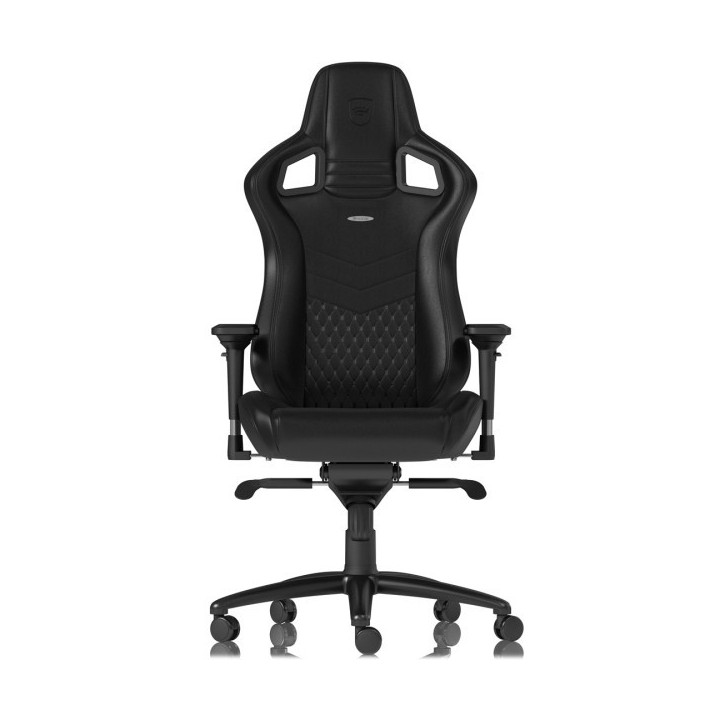 Noblechairs EPIC Real Leather Black Chaise gamer Noblechairs Maroc