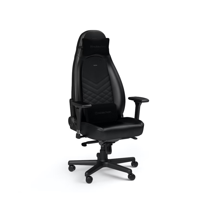 Noblechairs ICON Black Chaise gamer Noblechairs Maroc