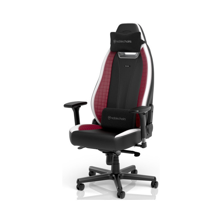 Noblechairs LEGEND Black/White/Red Chaise gamer Noblechairs Maroc