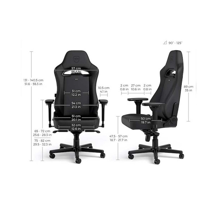 Noblechairs HERO ST Black Edition Chaise gamer Noblechairs Maroc